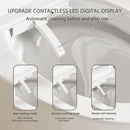 Smart Bidet Toilet With Remote Control And Auto Open / Close - White