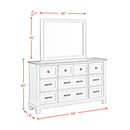 Farmington - 9 Drawer Dresser