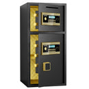 Large Double Door Coin Operated Safe, Digital Security Safe With Fireproof And Waterproof Bag