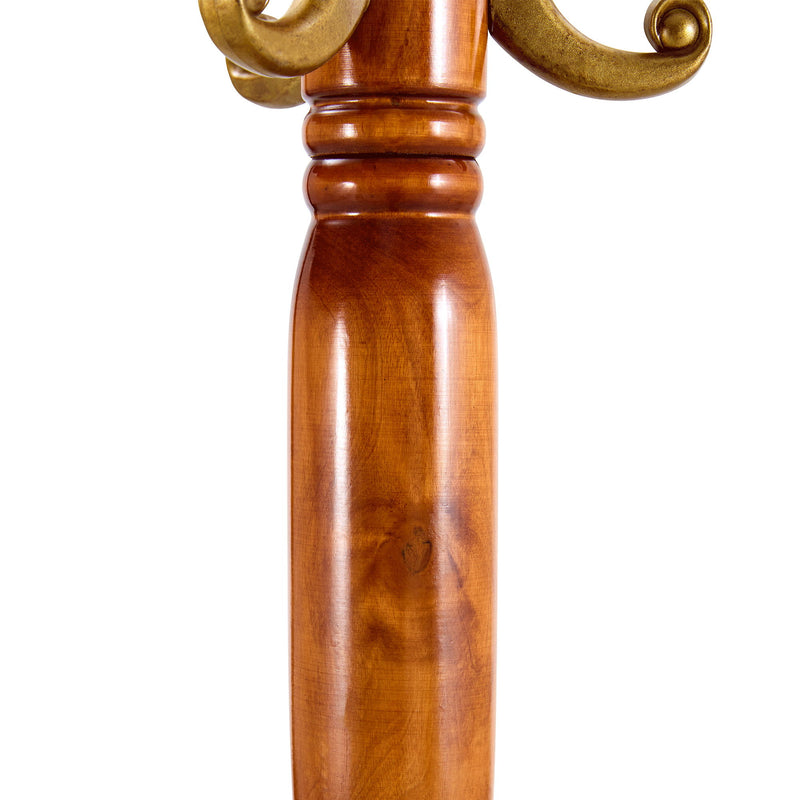 Multifunctional Coat And Hat Rack With Resin Stainless Steel Storage