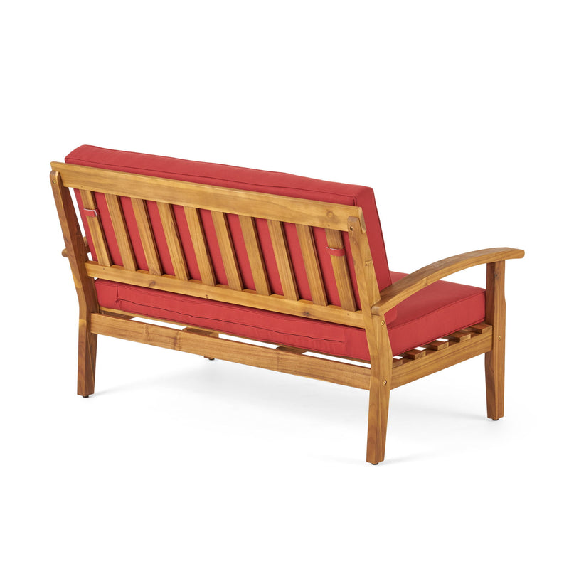 4 Person Outdoor Seating Group With Water Resistant Cushions