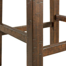 Jax - Bar Table Single Pack (Table And Three Stools) - Dark Walnut