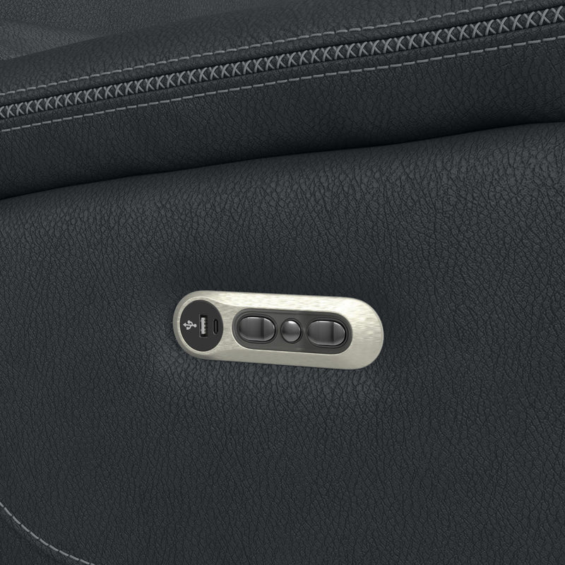 Aruba - Power Motion Loveseat With Power Headrest And Console