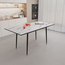 Modern Extendable Dining Table And Chair Set
