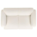 Dorset - Fabric Upholstered Round Track Arm Loveseat