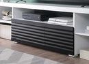 Buck II - TV Stand - White & Black High Gloss