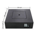 Reinforced - Propane & Gas Fire Pit Table - Charcoal