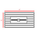 Rectangular Fire Pit With Frame Elegant Design