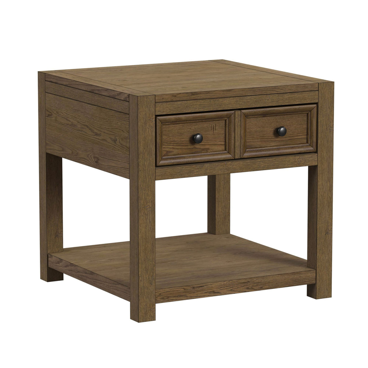 Heritage & Home Occasional Table Set in Light Brown by Elements International, view 9