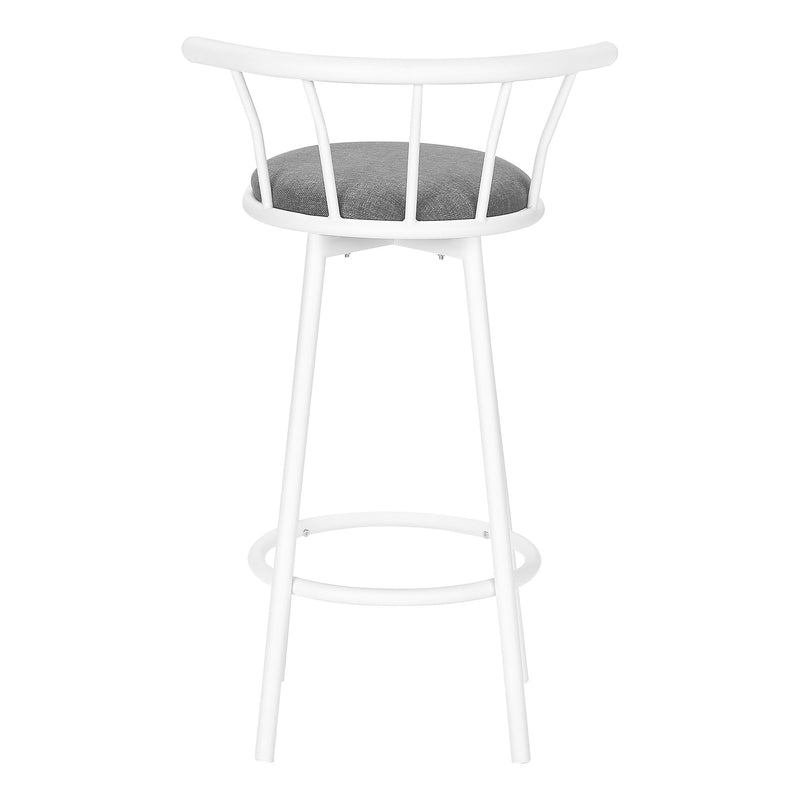 Swivel Stool Bar Height, Stylish Design Contemporary & Modern (Set of 2)