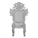 Valkyrie - Side Chair (Set of 2) - Synthetic Leather & Antique Platinum