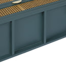 3 Drawer Cabinet, Natural Rattan, American Furniture