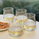 Leadingware Unbreakable Tritan Wine Glass (Set of 4), Bpa Free, 12Oz - Clear