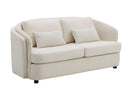 Mariko - 3 Piece Living Room Set Sofa Loveseat Chair - Beige