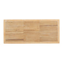 Topmax - Vintage Traditional Extendable Dining Table Set With Removable Leaf