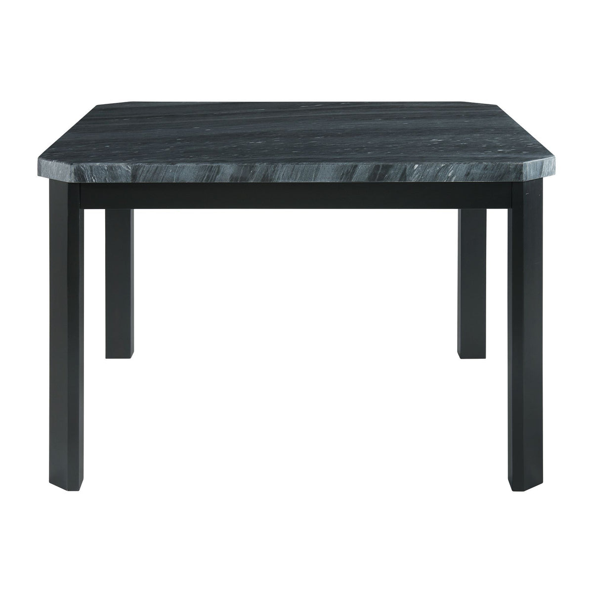 Francesca Dining Table in Black by Elements International, view 4