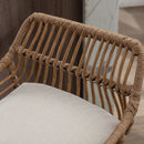 Modern Swivel Bar Stools Adjustable Counter Chairs With Footrest (Set of 2)