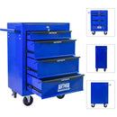 Rolling Metal Tool Chest With Drawers, Steel Storage Cabinet With Ball Bearing Slides
