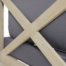 Brava - X Back Corner Chair
