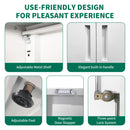 Heavy Metal Garage Storage Cabinet With Locking Doors, Steel, Adjustable Shelves