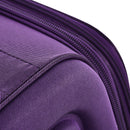 Softside Luggage Expandable 3 Piece Set Suitcase Upright Spinner Softshell Lightweight Luggage Travel Set