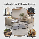 Round Nesting Coffee Table (Set of 2)