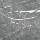 Franklin - 59" Round Dining Table - Gray And Dark Oak