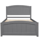 Platform Bed & Headboard, Footboard And Wood Slat Support