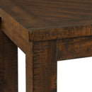 Jax - Bar Table Single Pack (Table And Three Stools) - Dark Walnut