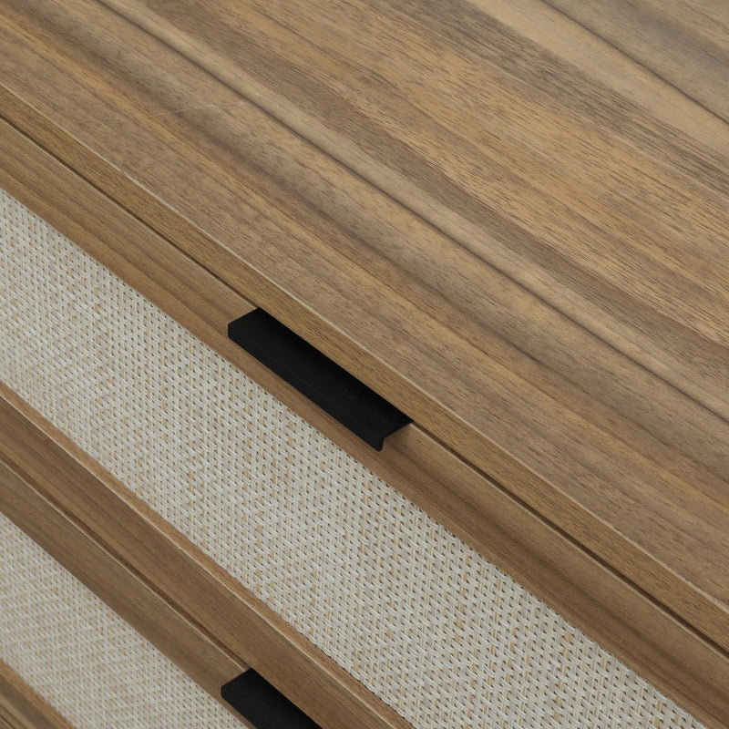 3 Drawer Cabinet, Suitable For Bedroom, Living Room, Study - Walnut