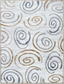 Nova - 7'10" X 9'10" Area Rug - Multi / White