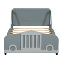 Car Shaped Platform Bed With Wheels