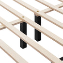 Lambswool Petal Headboard Bed Frame