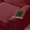 3 Seater Elegant Stationary Sofa