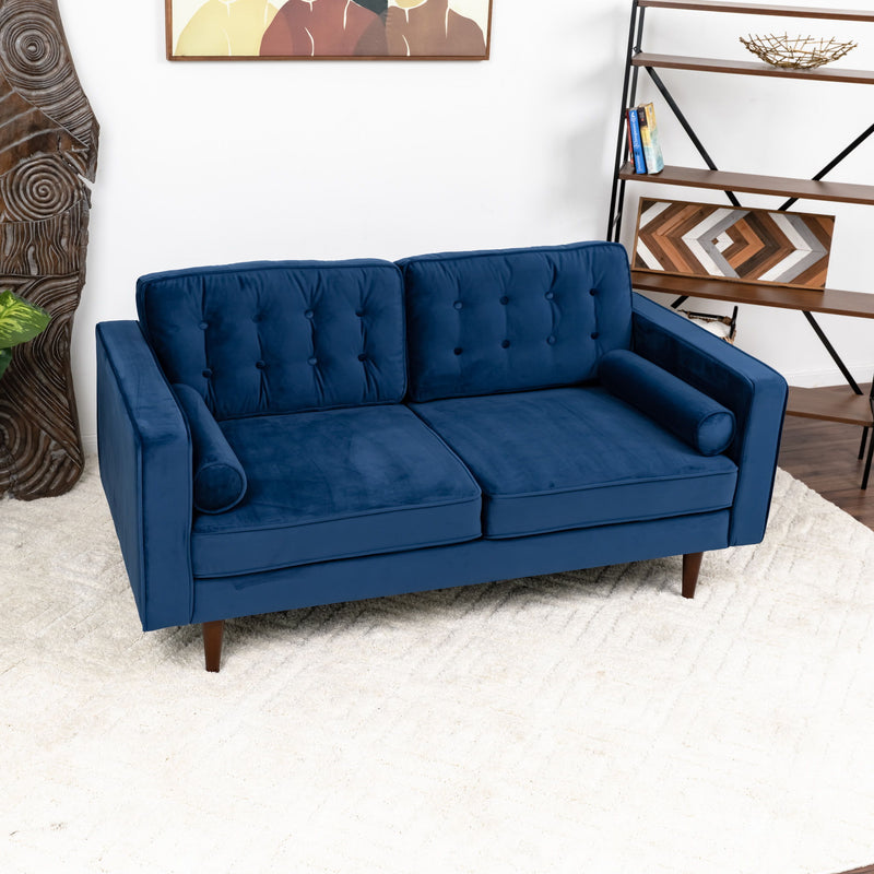 Casey - Velvet Loveseat