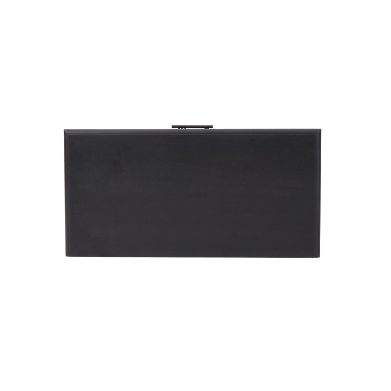 Newell - Cane 3 Drawer Dresser - Dark Gray