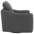 Madia - Upholstered Sloped Arm Swivel Glider Chair