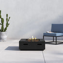 Reinforced - Propane & Gas Fire Pit Table - Charcoal