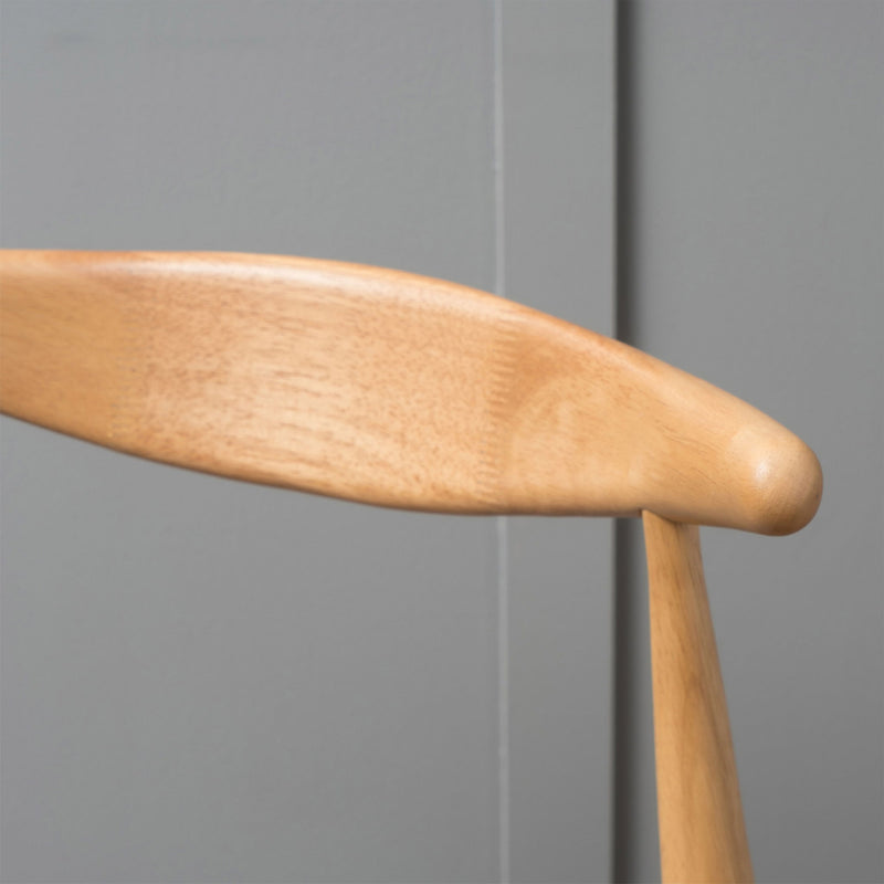 Candescent - Dining Chair With Curved Back And Wood Frame (Set of 2)