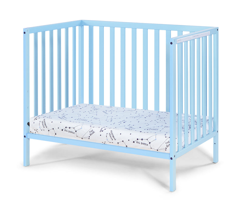 Palmer - 3-in-1 Convertible Mini Crib Baby With Mattress Pad