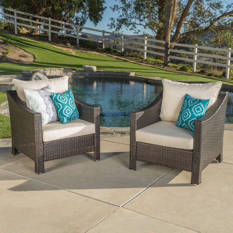 Antibes - Armchair With Water Resistant Cushions