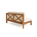 Brava - X Back Corner Bench