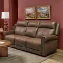 Alexander - Power Reclining Sofa With Console, Power Headrest & Lumbar