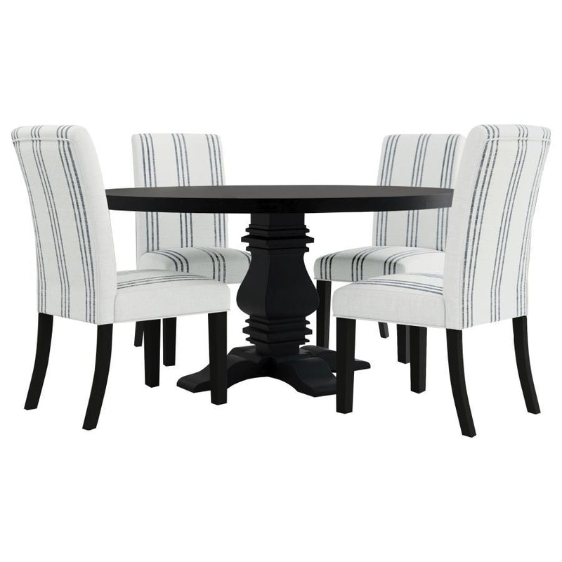 Herran - Upholstered Dining Side Chair (Set of 2) - Beige