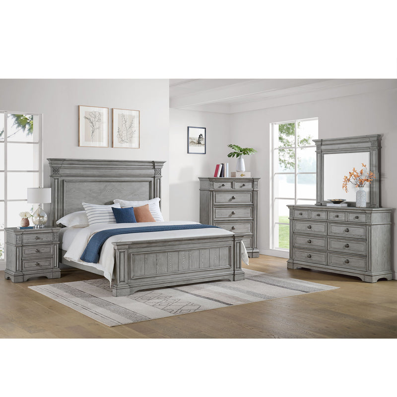 Glenmore - 5-Drawer Chest - Aged Gray