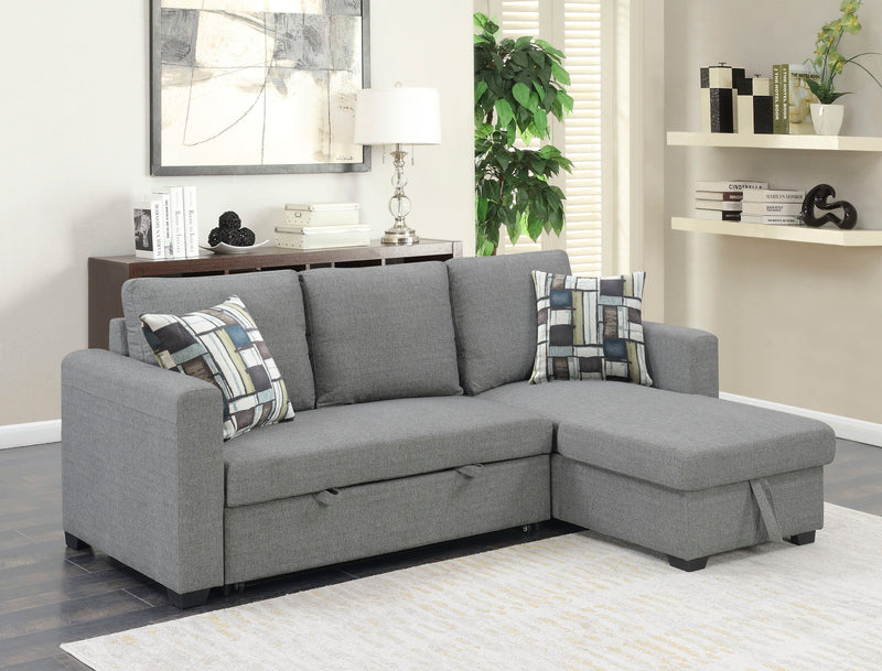 Pensole - Reversible Pop - Up Sleeper Sectional