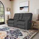 Strait - Power Reclining Loveseat - Atlantic Fine Furniture Inc