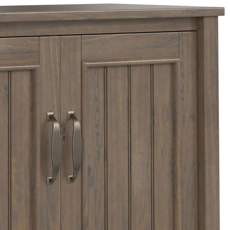 Lev - Low Storage Cabinet - Smoky Brown