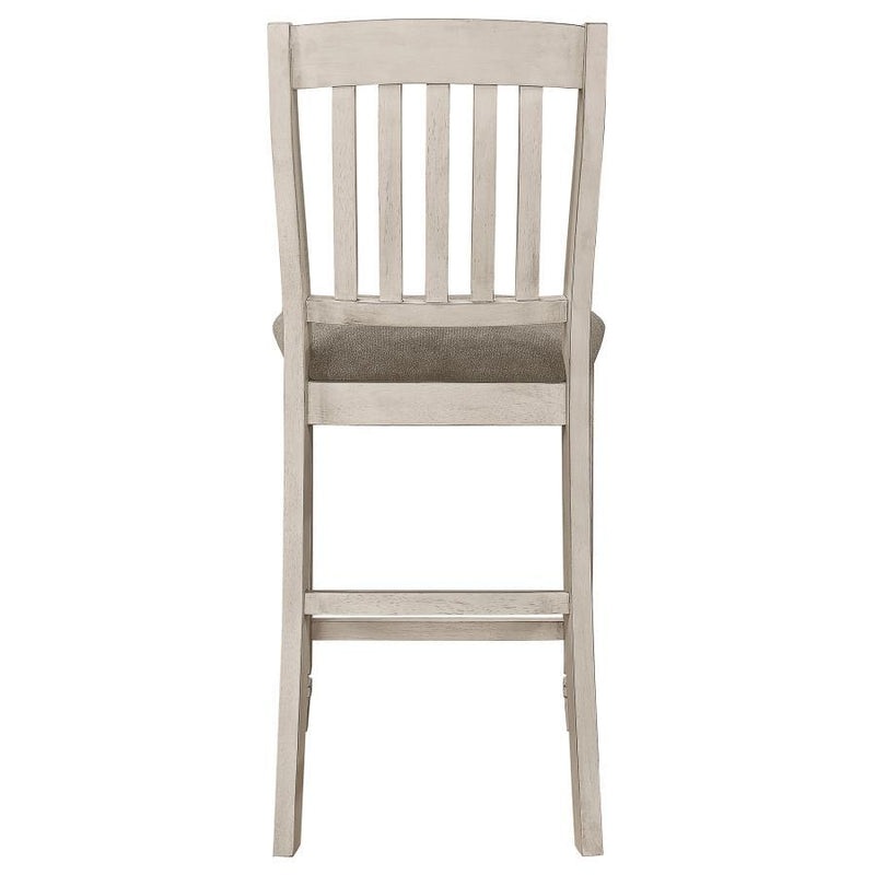 Sarasota - Wood Counter Chair (Set of 2) - Rustic Cream