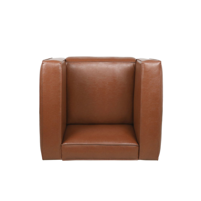 Vortexia - Club Chair With Tuxedo Design